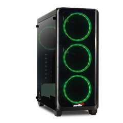 Gabinete Sentey K20 Plus RGB Vidrio Templado - comprar online