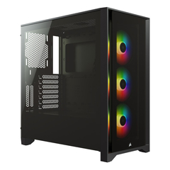 Gabinete Corsair iCUE 4000X RGB TG Black Vidrio Templado - tienda online