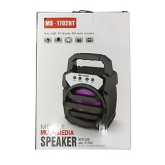 Parlante Portátil Mobile Multimedia Speaker MS-1702BT Bluetooth en internet