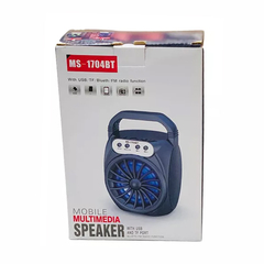 Parlante Portátil Mobile Multimedia Speaker MS-1704BT Bluetooth en internet