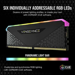 MEMORIA RAM CORSAIR VENGEANCE RGB RS DDR4 8GB 3200mhz - comprar online