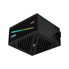 Fuente Aerocool Cylon 500W RGB 80 Plus Bronce