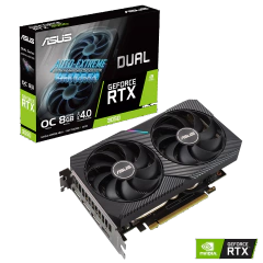 PLACA DE VIDEO ASUS NVIDIA GEFORCE RTX 3050 DUAL 8GB GDDR6 OC