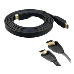 Cable HDMI a HDMI 2,5 mts Flat Kanji KJ-HDMIFL25