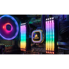 Imagen de Memoria RAM Corsair Vengeance RGB PRO DDR4 16GB (2x8GB) 3000mhz Black