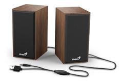 Parlantes Genius SP-HF180 6W USB Wood - comprar online