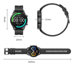 RELOJ INTELIGENTE SMARTWATCH XIAOMI IMILAB W12 NEGRO - tienda online