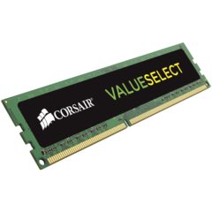 MEMORIA RAM CORSAIR VALUE SELECT DDR3 4GB 1600MHZ