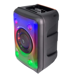 PARLANTE PORTATIL HARRISON FREAK 120W PMPO LED BT/KARAOKE/RADIO/USB/AUX 8 PULGADAS en internet