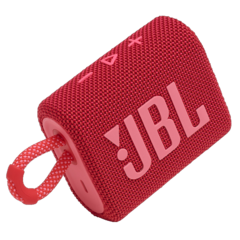 Imagen de PARLANTE PORTÁTIL JBL GO3 BLUETOOTH SUMERGIBLE ROJO (JBLGO3REDAM)