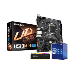 Combo Actualización Intel Core i5 10400 + Gigabyte H510M-H + 8 GB RAM DDR4
