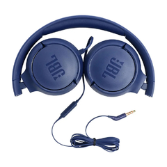 AURICULARES JBL T500 AZUL (JBLT500BLUAM) - tienda online