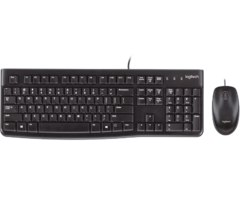 Teclado y Mouse Logitech MK120 Black - comprar online