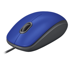 MOUSE LOGITECH M110 SILENT BLUE | GRAY | BLACK - CUMBRE MEGACOMPU