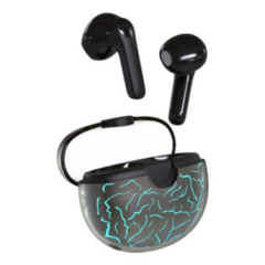AURICULARES INALAMBRICOS NOGA NGX-BTWINS 5 NEGRO RGB USB C