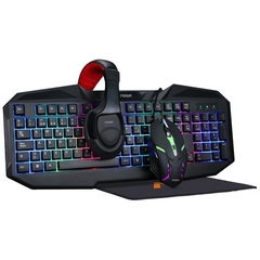 COMBO 4 EN 1 NOGA NKB-403 TECLADO-MOUSE-PAD-AURICULAR