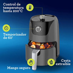 FREIDORA DE AIRE manual Oster 1.8 litros CKSTAF18M