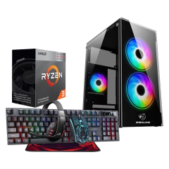 PC AMD RYZEN 3 3200G | 8GB RAM | SSD 240GB | 500W | PERIFERICOS
