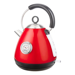 Pava Eléctrica Peabody PE-KV8215R 1,7L + Reloj Temp. Roja - comprar online