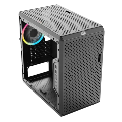 GABINETE COOLER MASTER MASTERBOX Q300L RAINBOW BLACK FILTROS MAGNETICOS en internet