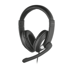 Imagen de COMBO 4 EN 1 TRUST QOBY HOME OFFICE TECLADO-MOUSE-AURICULAR-WEB CAM