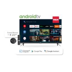 SMART TV 32'' RCA Android TV LED HD Netflix Chromecast Spotify - comprar online
