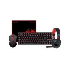 COMBO 4 EN 1 REDRAGON K552-BB-2 SP TECLADO-MOUSE-PAD-AURICULAR