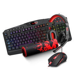 COMBO 4 EN 1 Redragon S101-BA-2 (Teclado - Mouse - Pad - Auricular)