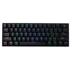 Teclado Mecánico 60% Redragon Draconic Black K530 RGB Switch Brown - comprar online