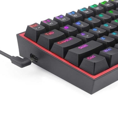 Teclado Mecánico 60% REDRAGON FIZZ PRO K616-RGB Black - CUMBRE MEGACOMPU