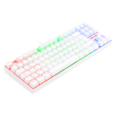 Imagen de Teclado Mecánico Redragon Kumara White K552 RGB Switch Blue