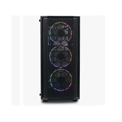 GABINETE SAIKANO TX4 FANES BLACK RGB 3 FAN FRONTAL (SKNCASE-201) en internet