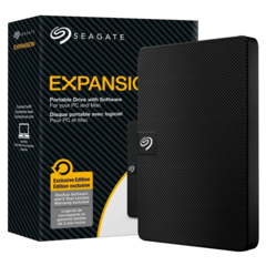 DISCO EXTERNO HDD SEAGATE 4 TB USB 3.0 EXPANSION BLACK EXCLUSIVE EDITION
