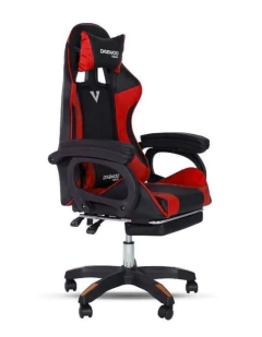 SILLA GAMER DAEWOO SHOOTER DW-SGA001NA RECLINABLE CON APOYA PIES Y BRAZOS REGULABLES en internet