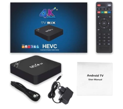 TV BOX HEVC 4K 16GB 256GB HDMI WIFI ANDROID 13