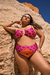 Biquini Aro com Argola Hot Pants - Olho Orange - Atacado Store Guette