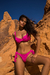 Biquini Recortes - Pink - comprar online