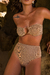 Biquini Hot Valentina - Gold - Atacado Store Guette