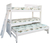 Cama Cucheta Marinera Superpuesta Triple Cruz