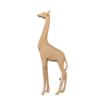 Escultura Girafa em Poliresina 05x14x37cm LxPxA