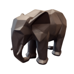 Escultura Elefante em Poliresina 20x11x16cm (LxPxA)