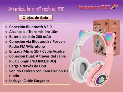 Auriculares Bt Nia X5sp Altavoz Microfono Radio Fm Sd