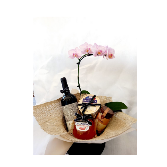 Box Presente Orquídea e Vinho - Comprar em Vinha Wine