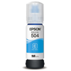 Cartucho Refil Epson Original T504 504 Ciano Azul
