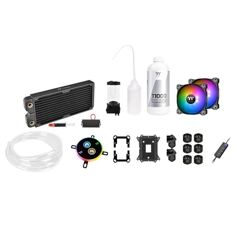 Refrigeración Custom Thermaltake Pacific C240 DDC Soft Tube Water Cooling Kit