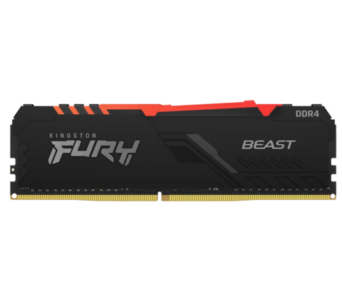 Memoria Fury DDR4 8GB 2666 Kingston Beast RGB CL16