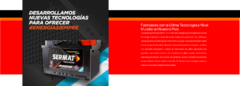 Banner de la categoría Baterías SERMAT