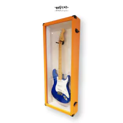 Mueble Vitrina Forrado Flotante Para Guitarra en internet