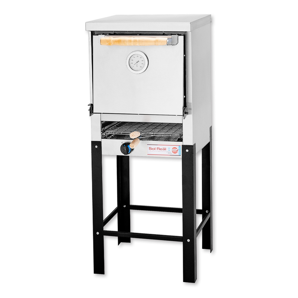 Horno Pizzero Facturero Múltiple 4 Latas C/Plancheta Sol Real