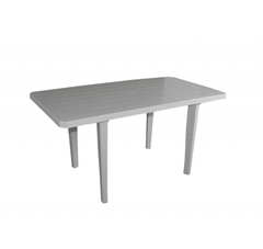 Mesa plástica blanca Mascardi